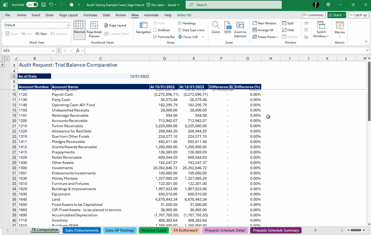 Audit schedules automation