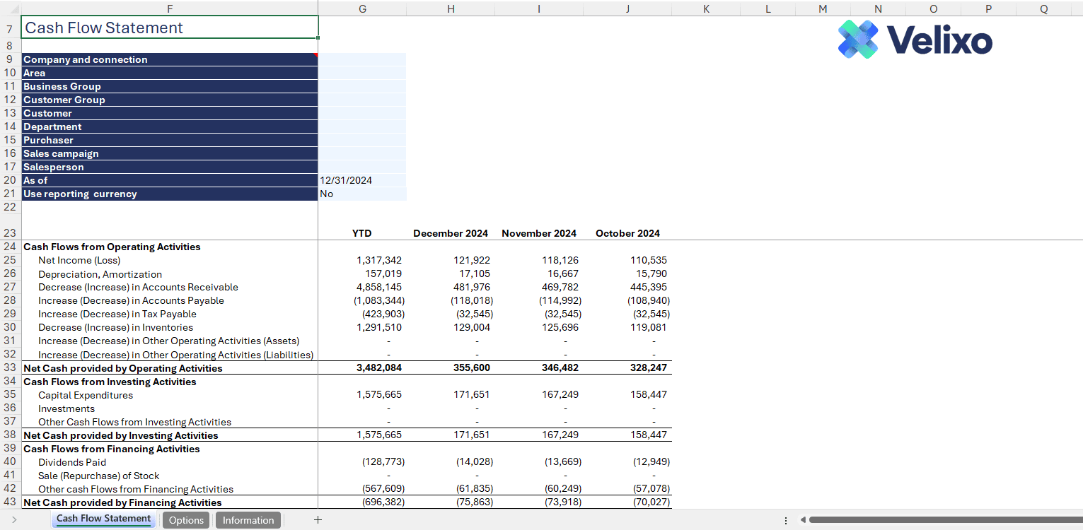 Velixo Report